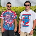 thumbnail image 7 of Grateful Dead - Spiral Patriotic Bears Tie Dye Mens T Shirt, 7 of 7