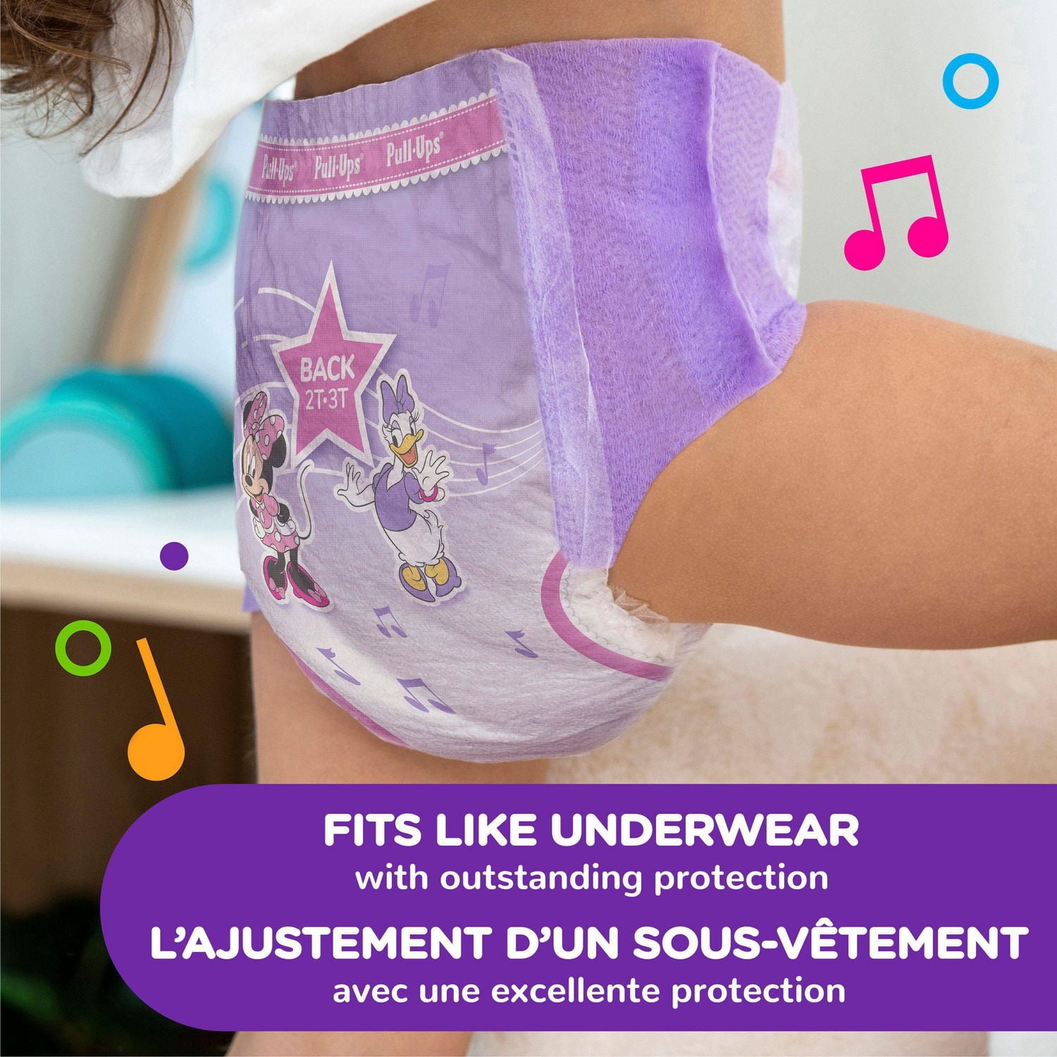 Pull-Ups Girls' Potty Training Pants, Economy Pack, Size: 2T - 6T, Size: 2T - 6T | 104 - 66 Count