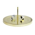 thumbnail image 3 of Elegant Designs 2 Light Elipse Crystal Flush Mount Ceiling Light 2 Pack&amp;#44; Gold, 3 of 4