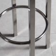 thumbnail image 2 of Plata Import Stainless Steel Stool Rotating Counter 26"  Chair Home Round Dining Chair Height Kitchen Coffee Shop, 2 of 4