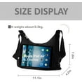 thumbnail image 2 of Crossbody Purse Bag Fabric Nylon Multi Pocket Tote Ladies Messenger Handbag, 2 of 2