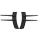 thumbnail image 2 of 2 Pcs Gloss Black Front Bumper Side Spoiler ABS Body Spoiler Canard Universal for Car, 2 of 5