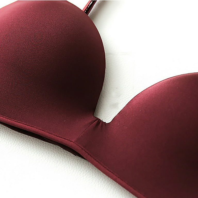 Bonds Ladies Bumps Maternity Wirefree Bra sizes 10A 12A Colour Red Maroon
