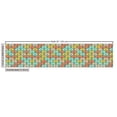 thumbnail image 2 of Ambesonne Orange and Turquoise Fabric by the Yard Upholstery, Scales, 10 Yards, Multicolor, 2 of 4