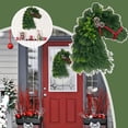 thumbnail image 2 of Animal Farm Horsehead Garland Decorative Pendant Outdoor Pendant Garden Wreath Decoration Straw Rooster Christmas Garland D5x6, 2 of 5
