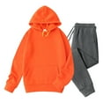 thumbnail image 4 of lmcalzta Mens Track Suits Two Piece Hoodies Sport Outfits Sets Sweatshirts and Joggers Sweatpants, 4 of 7