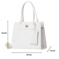 thumbnail image 3 of Bolso de mujer FANA Dunia Color Blanco Elegante M3893!!!, 3 of 3