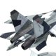 thumbnail image 2 of Vogacara 1:100 modelo de avión modelo fundido a presión para decoración de escritorio de oficina Kits de construcción modelo tipo 10, 2 of 4