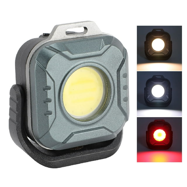 Luz de Trabajo, IPX5 Gancho de Bloqueo de Luz LED Portátil Resistente Al Agua Para El Mantenimiento del Automóvil para acampar