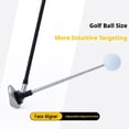 thumbnail image 6 of Golf Club Face Angle Aligner, Magnetic Telescopic Aiming Tool, Swing Training Aid, 16-45cm Extendable, Aluminum, 6 of 10