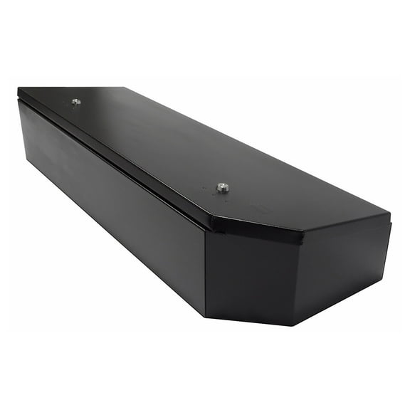Tuffy Security Products 344-01 Under Seat Lockbox - 2/3 Length; Black; 2015-Current Ford F150 SuperCrew, 2017-Current Ford SuperDuty SuperCrew