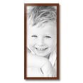 thumbnail image 2 of ArtToFrames 10" x 23" Walnut Picture Frame, 10x23 inch Brown Wood Poster Frame (WOM-4215),  Pack, 2 of 8