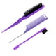 thumbnail image 4 of Juego de 3 piezas de cepillo y peine para el cabello para mujeres y niños con cerdas suaves para desenredar., 4 of 5