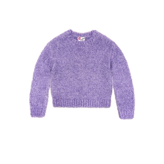Luv Betsey Girls Feather Yarn Sweater, Sizes 4-18