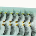 thumbnail image 4 of Fridja Eyelashes 3D 3D Eyelashes Thick Eyelashes 10 Pairs Pack High-grade Fiber, 4 of 6