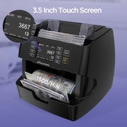 NUCOUN VC-3 Business Grade Bill Cash Counter Machine, Black