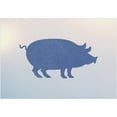 thumbnail image 4 of Piggy Stencil - Farm Animal Pig Mylar Home DIY Crafting - The Artful Stencil, 4 of 6