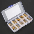 thumbnail image 3 of Kit surtido de condensadores de tantalio, 100 Uds., 10 valores, 16V, 1 uf - 100 uf, con caja, 3 of 12
