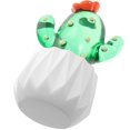 thumbnail image 1 of Faux Cactus in Vase for Teacher Artificial Plant Ornament with Lifelike Look Resin 4.5 Inches, 1 of 5
