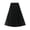 Black, variant on Viadha Fashion Women Casual Print Bandage Ruffles A-Line Pleated Lace Up Mini Short SKirt