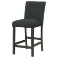 thumbnail image 4 of Nmkwnr Pack of 2 Boucle Upholstered Seat Dining Chair Side Chair for Living Room, Dining Room, Bar, Black, 4 of 10