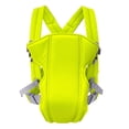 thumbnail image 2 of Bebé 1 Pieza Recién Nacido Portabebés Mochila Transpirable Parte Delantera Trasera Transporte Envoltura Sling Asiento Verde, 2 of 2
