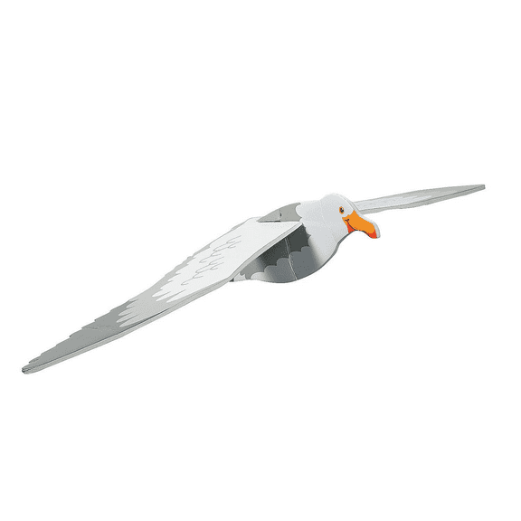 Seagulls Hanging Decorations (12 Foam Birds with Hangers) Great for Ocean Party and VBS Decor