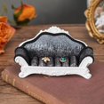 thumbnail image 4 of Elegant Resin Fabric Jewelry Organiser With Multiple Compartments Storage Solution, 4 of 20