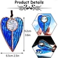 thumbnail image 2 of H&D Suncatcher Stained Glass Window Crystal Hangings Heart Decor Rainbow Maker, 2 of 3