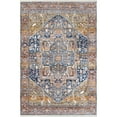 thumbnail image 4 of nuLOOM Tapis à Franges Médaillon Ethel, 8 Pieds x 10 Pieds, Rouille, 4 of 5