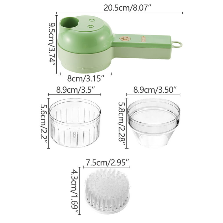 Mini Hand-Held Wireless Vegetable Cutter – Ease My Kitchen
