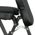 thumbnail image 3 of ZENY Foldable Portable Massage Chair 4" Thick Sponge Tattoo Therapy Spa Salon Chair with Face Cradle & Carry Bag - Black, 3 of 11