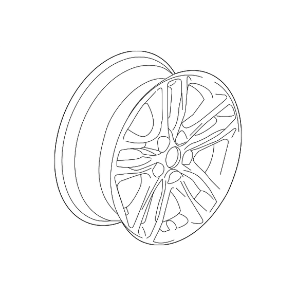 Genuine GM Wheel, Alloy 22969720