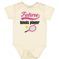 thumbnail image 3 of Inktastic Future Tennis Player Baby Girl Girls Baby Bodysuit, 3 of 5