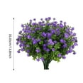 thumbnail image 3 of 10 Bouquets Flowers, Vintage Artificial Hydrangeas with Stems for Romantic Farmhouse Home Decor, Wedding Table Centerpieces, Party & Valentine's Day Bulk Floral Arrangements, 3 of 6