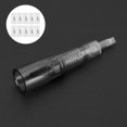 thumbnail image 4 of 10 Uds Ushape 9 Pin agujas Microblading ceja tatuaje cartucho aguja hoja, 4 of 14