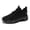 Black, variant on Unisex Air Cushion Sport Shoes - Breathable Running Walking Basketball Sneakers for Gym Cross Training