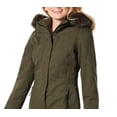 thumbnail image 2 of Free Country Women's Parka Coat With Attached Faux Fur Hood Green Size Medium, 2 of 3