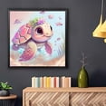 thumbnail image 4 of Sea Turtle Diamond Painting Kits for Adults - Cute Sea Turtle Diamond Art Kits for Adults, DIY 5D Diamond Painting with Round Gem Art Kits for Adults for Gift Home Wall Decor 12x12 inch, 4 of 5