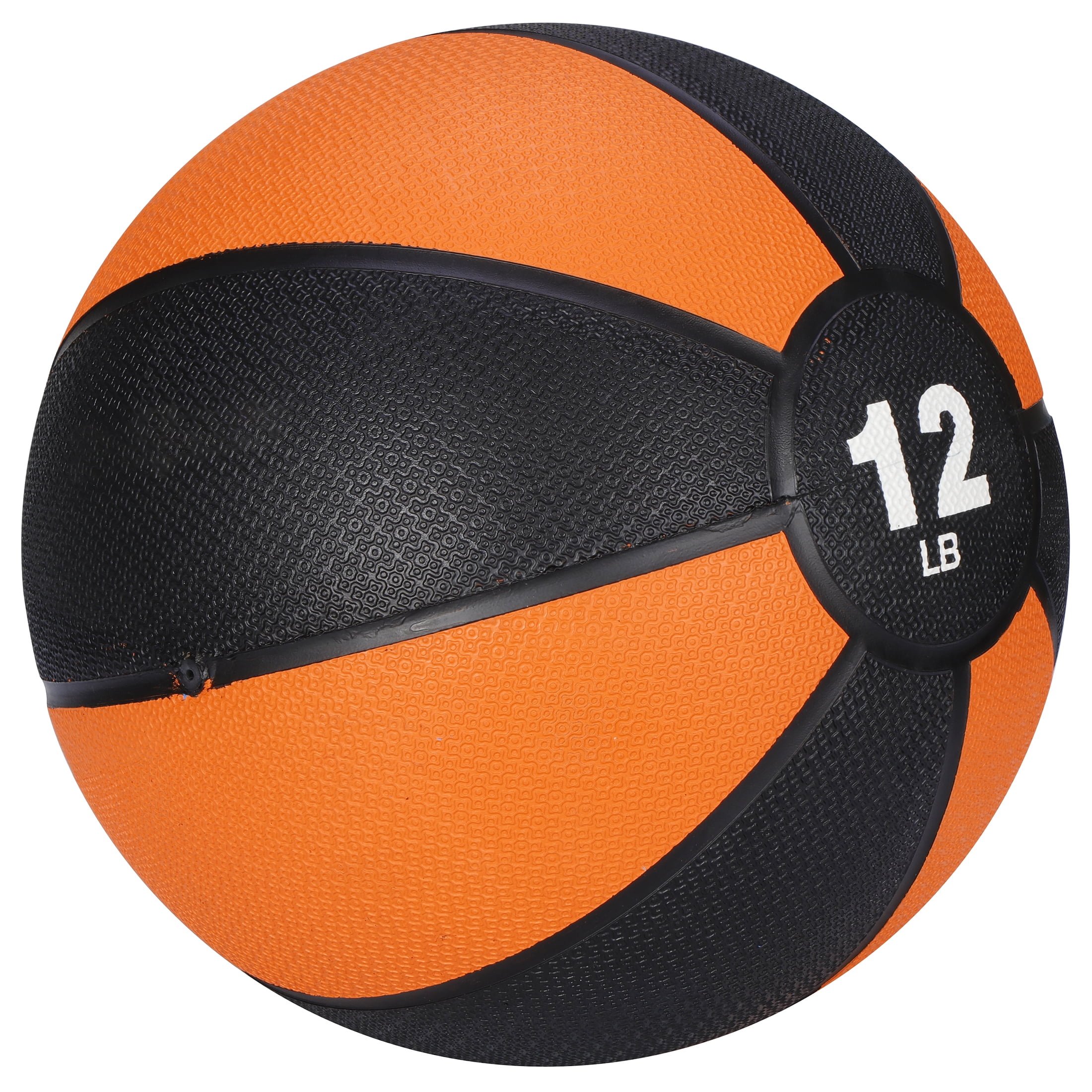 ZENY 12lbs Classic Training Workouts Medicine Ball - Rubber Textured Finish Lower-Body Exercise