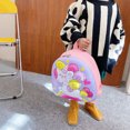 thumbnail image 3 of Honganda Kids Backpack, Large Capacity Cartoon Dinosaur Print Schoolbag Handbag, 3 of 7