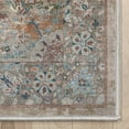 thumbnail image 4 of Well Woven Asha Emilia Vintage Persian Floral Blue 9'10" x 13' Machine Washable Area Rug, 4 of 6