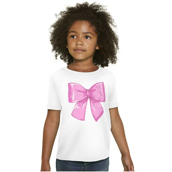 Cute Coquette Aesthetic Pastel Bow Girls Kids T Shirt Tees Teen Brisco Brands S