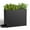 Black, variant on GONICHA Outdoor Planter Box,Large Rectangular All-Weather Garden Bed for Plants, Flowers, Black