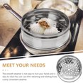 thumbnail image 3 of KAKOWELY 1Pc Stainless Steel Food Steamer Versatile Steaming Container Cookware for Home,4.72X"X4.72"X2.24", 3 of 5
