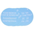 thumbnail image 3 of Warning Sign, Convenient 2 Sets Warning Wall Sticker, Durable For Restaurants Supermarkets, 3 of 8