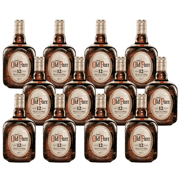 Caja de 12 Old Parr 12 años 1 L
