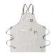 thumbnail image 2 of Delantal de lienzo TRABAJO ESPLEADO Delantales Desgaste delantales Cubiertas Cómodo Ropa de trabajo Cubierta Accesorio Accesorio Vestido de trabajo doméstico con bolsillos Beige seitruly HA011664-04, 2 of 7