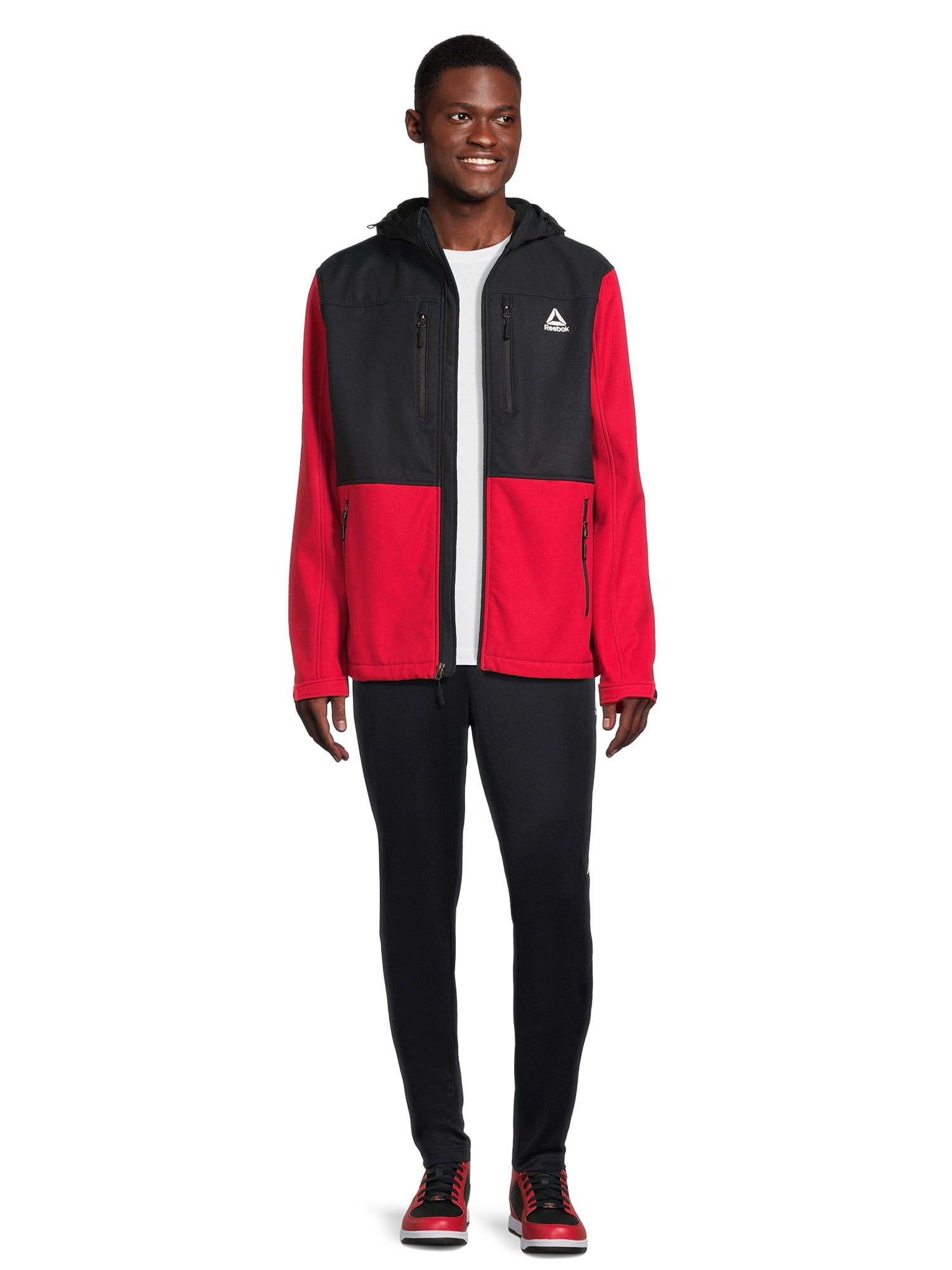 Reebok Softshell Jacket - Weather Resistant Fleece Lined - Walmart.com