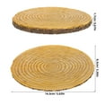 thumbnail image 2 of IDEANATEGRATE Round Display Stand Beige 5.6X3.3X0.7In for Wood Discs, 2 of 8